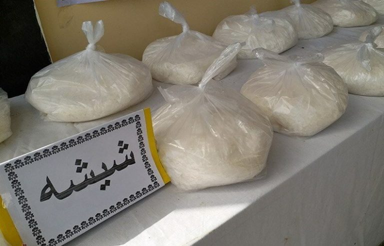 کشف محموله ۴۰ کیلویی مخدر شیشه در یزد