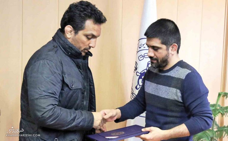 پژمان درستکار دروازهبان تیم کشتیگیران!