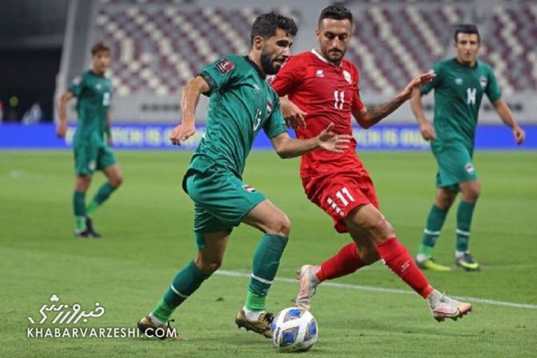عراق ۰ – لبنان ۰/ عراق باز هم پیروز نشد