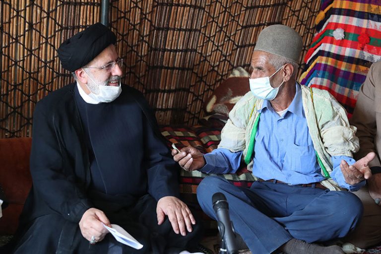 تصاویر | بازدید رئیسجمهور از مناطق عشایری منطقه گرگو