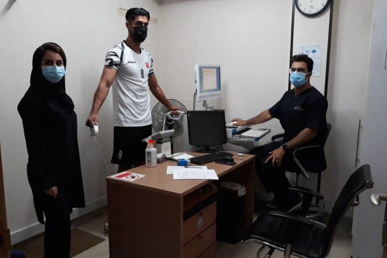 تست پزشکی بازیکنان پرسپولیس انجام شد/عکس