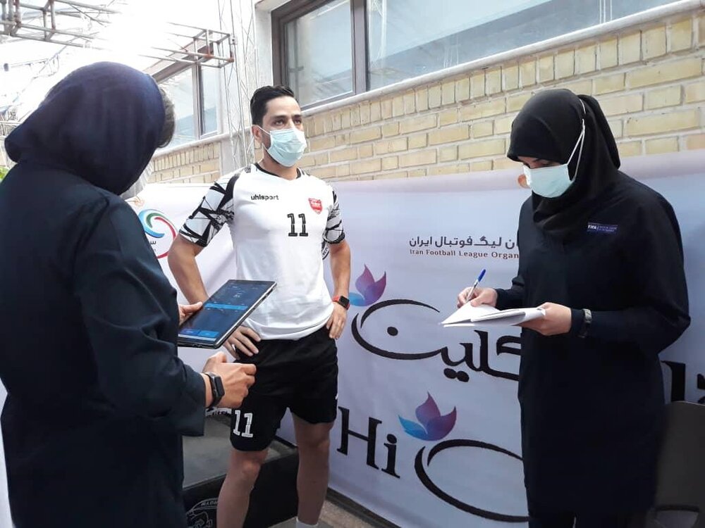 تست پزشکی بازیکنان پرسپولیس انجام شد/عکس