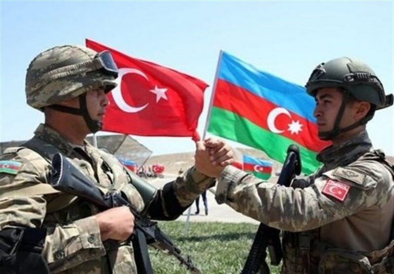 رزمایش جمهوری آذربایجان و ترکیه بیخ گوش ایران