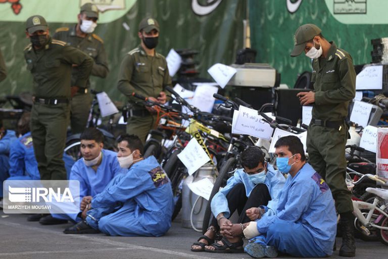 تصاویر | اراذل و اوباش تهران در دام پلیس افتادند