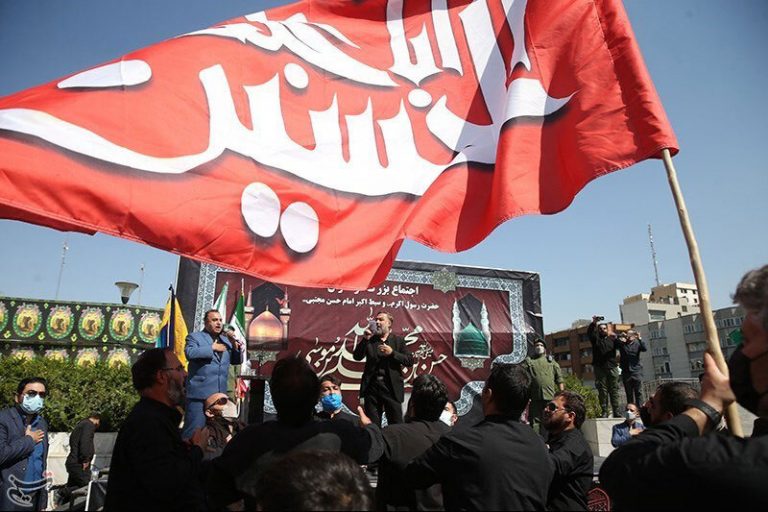 تصاویر | عزاداری ۲۸ صفر در میدان هفتتیر تهران