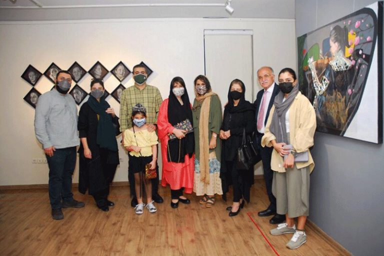 تصاویر | گزارش تصویری نمایشگاه نقاشی آثار «شیما شوقیبیگی» با عنوان «گاه خویش»