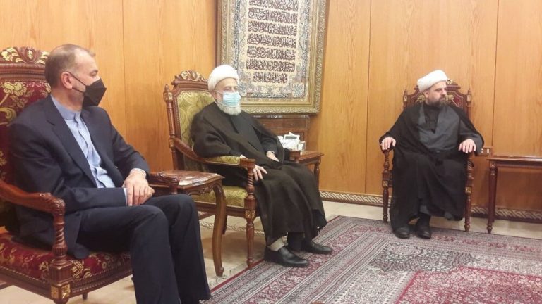 حضور امیرعبداللهیان در مجلس اعلای شیعیان لبنان