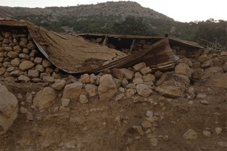 ببینید | تخریب ۱۰۰ درصدی ۴۰۰ مسکن روستایی در اندیکا پس از زلزله
