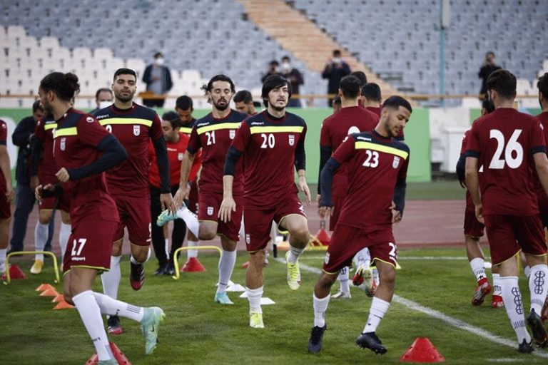 تصاویر | تمرین سر حال و جالب تیم ملی ایران پیش از مصاف با کره جنوبی در ورزشگاه آزادی