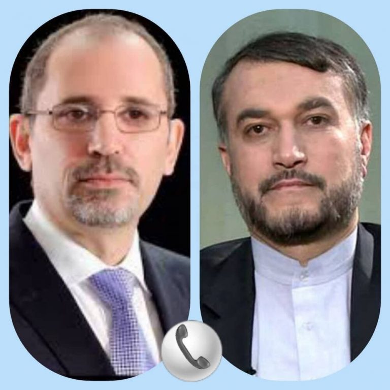 گفتگوی تلفنی امیرعبداللهیان با همتای اردنی