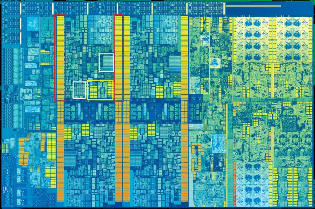 یکی از تراشههای سیپییوی پردازنده کبی لیک (Kaby Lake)