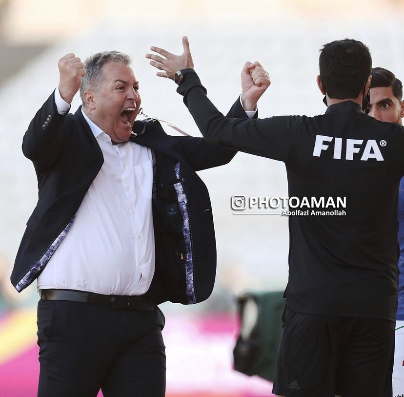 خوشحالی جنجالی اسکوچیچ پس از گل نجاتبخش سردار/عکس