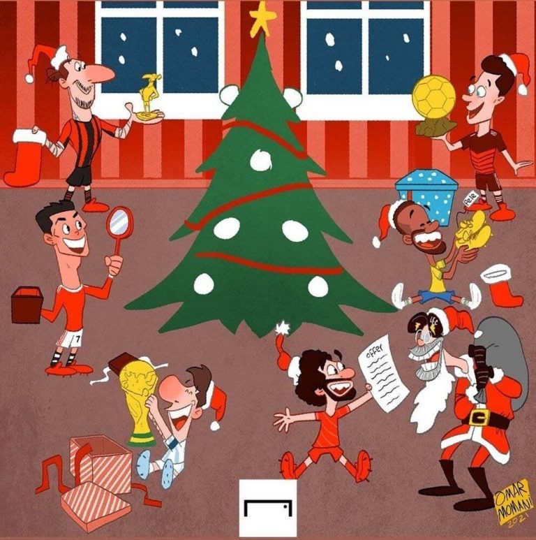 هدیه کریسمس ستارههای فوتبال را سیلاد!