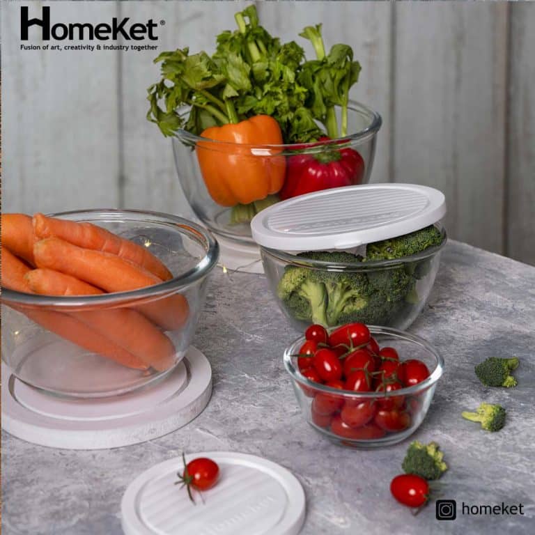 استفاده از ظروف شیشه ای برای نگهداری غذا