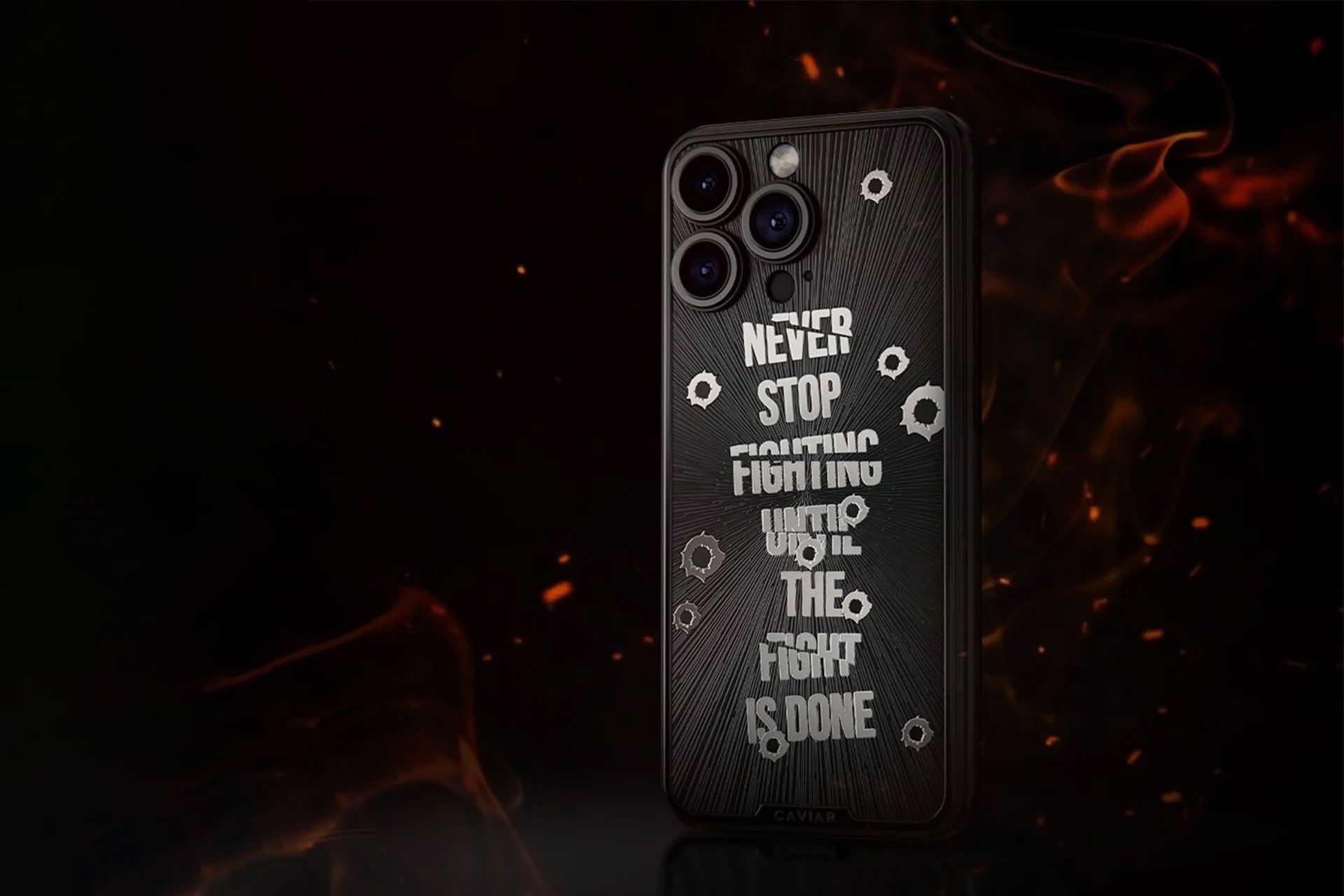 گوشی آیفون ۱۵ پرو کاویار مدل مافیا