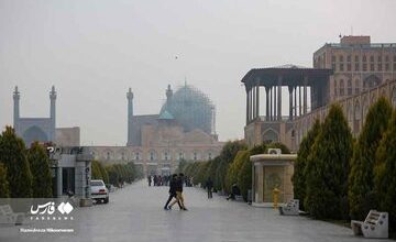 هوای اصفهان روی مدار «قرمز»/دودی که تنها به چشم مردم می رود