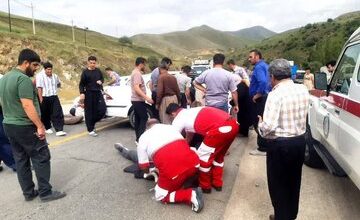 پوشش امدادی ۱۳۲ حادثه توسط نیروهای عملیاتی هلال احمر کردستان