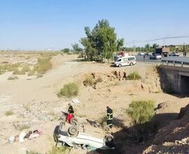 ۱۲ مصدوم در پی سه حادثه رانندگی در جاده های استان سمنان