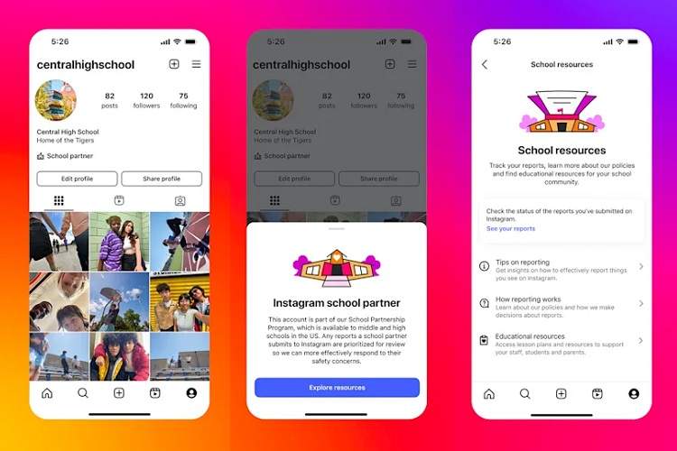 اینستاگرام برنامه جدیدی برای مقابله با قلدری در مدارس راهاندازی کرد