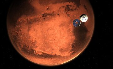 عکس | یک حفره غیر عادی در مریخ