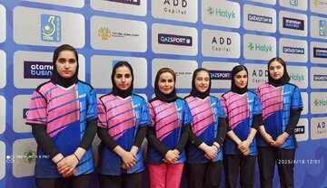 گام محکم دختران جوان ایران با پیروزی مقابل قزاقستان میزبان