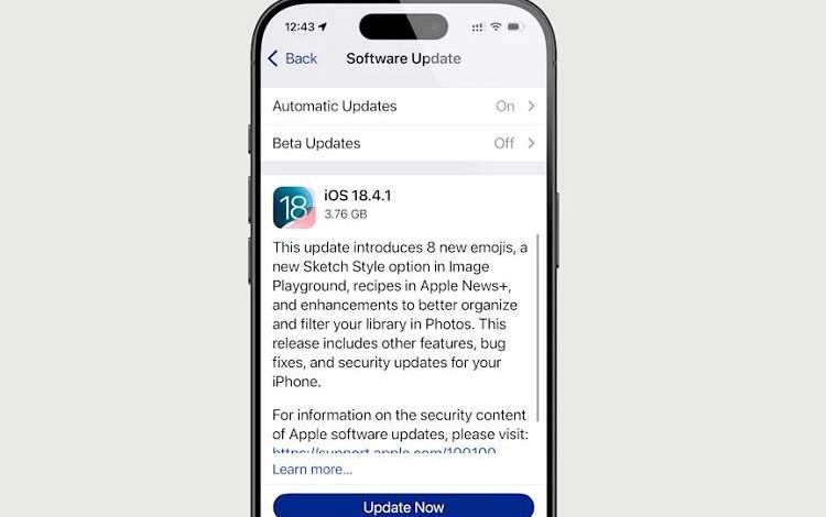 iOS 18.4.1 دو آسیبپذیری جدی را وصله زد