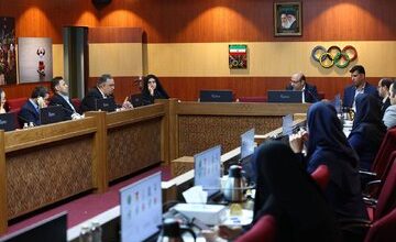 جلسه مدیران فدراسیون فوتبال در کمیته ملی المپیک