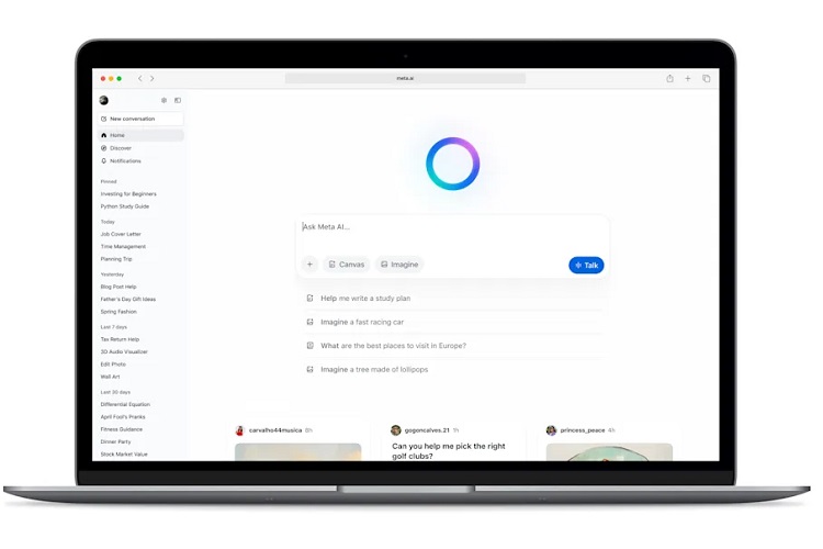 هوش مصنوعی متا با صدای شما صحبت میکند و از رفتار شما در فیسبوک یاد میگیرد