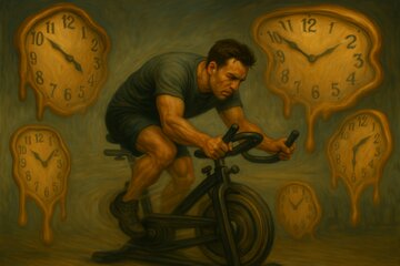 چرا وقتی ورزش میکنیم، زمان کندتر میگذرد؟