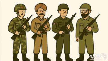 ۱۰ کشوری که بزرگترین ارتش را در اختیار دارند / ایران در بین برترینها