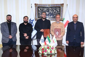 امضا تفاهمنامه همکاری کمیته ملی المپیک و حوزه هنری انقلاب اسلامی