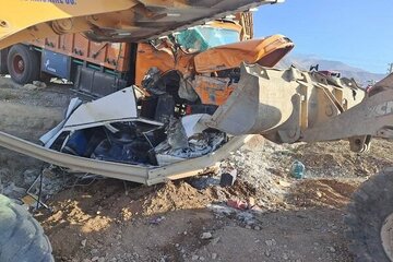 آمار مصدومان در تصادف زنجیره‌ای جاده دماوند/ عکس