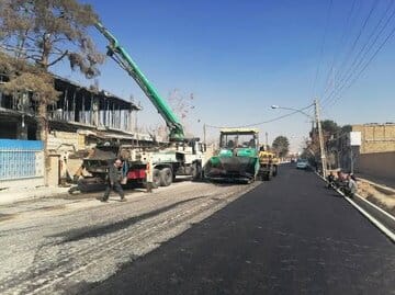 اجرای ۴۵۰ هزار مترمربع آسفالت در بجنورد طی هفتماهه نخست امسال