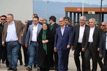 از روند اجرای پروژه راهآهن رشت–آستارا بازدید گردید