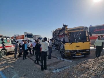 اسامی فوتی‌های حادثه اتوبوس حامل دانشجویان در سمنان