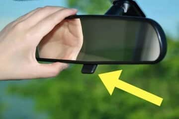 اهرم کوچک در زیر آینه خودرو چیست؟ / چه کاری انجام میدهد؟