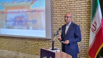 اولین هنرستان تخصصی جوار صنعت استان کرمانشاه افتتاح شد