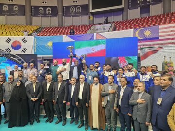 ایران قهرمان هفتمین دوره مسابقات ورزشهای زورخانهای و کشتی پهلوانی آسیا در ارومیه شد