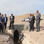 بازدید معاون وزیر جهادکشاورزی از طرح‌های مرمت قنات در تاکستان
