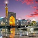 برپایی چایخانه مینابی‌ها در حرم امام رضا (ع)
