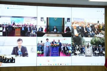 بهره برداری از ۵۰ ایستگاه باران‌سنج خودکار حوضه دریاچه ارومیه با حضور ویدئوکنفرانسی رئیس جمهور