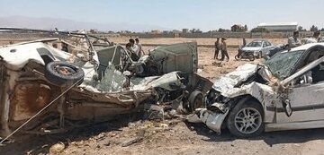 تصادف مرگبار در کهورستان، با یک کشته و سه مصدوم