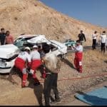 جان باختن ۵ نفر در برخورد شاخ به شاخ دنا با پژو پارس در محور نهاوند – کرمانشاه