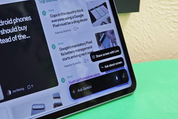 دسترسی آسانتر به خلاصه صفحات وب با جمینای ۲.۵ فلش