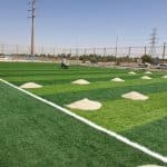 دو زمین چمن مصنوعی در مهرگان احداث می شود