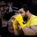 طوفان امیر علی اکبری مقابل آمریکا