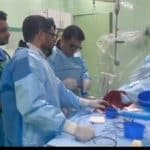  عمل موفقیت آمیز آنژیوپلاستی شریان مثانه در بیمارستان  مدنی خرم آباد