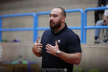 عکس| قهرمان بلامنازع دنیا در تمرین سپاهان