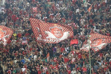 عکس| لحظه فرار پرسپولیس از شکست در تهران