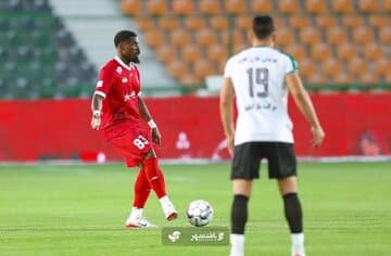 عکس| پیام احساسی سرژ اوریه پس از اولین بازی برای پرسپولیس